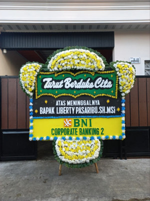 Papan Bunga Duka di Cimahi Utara