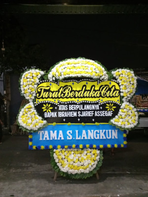 Papan Bunga Duka di Cimahi Utara