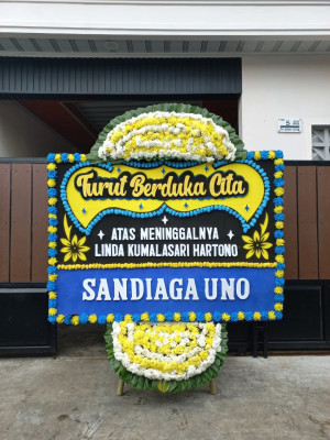 Papan Bunga Duka di Cimahi Utara