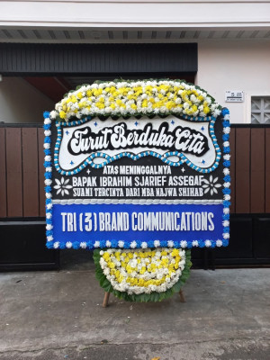 Papan Bunga Duka di Cimahi Utara